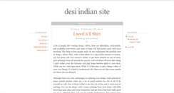 Desktop Screenshot of desiindiansite.blogspot.com