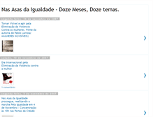 Tablet Screenshot of nas-asas-igualdade.blogspot.com