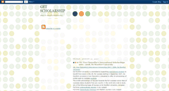 Desktop Screenshot of get-scholarship.blogspot.com