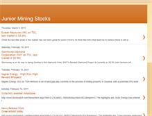 Tablet Screenshot of juniorminingstocks-pennystocktrader.blogspot.com