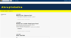 Desktop Screenshot of abruptidades.blogspot.com