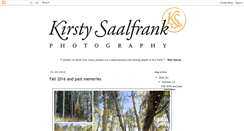 Desktop Screenshot of kirstysaalfrankphoto.blogspot.com