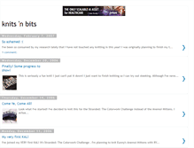 Tablet Screenshot of knits-n-bits.blogspot.com