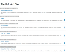 Tablet Screenshot of deludeddiva.blogspot.com