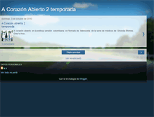 Tablet Screenshot of acorazonabierto2temporada.blogspot.com