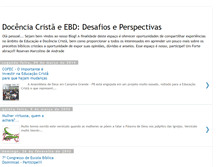 Tablet Screenshot of docenciacrista.blogspot.com