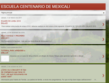 Tablet Screenshot of centenariodemexicali.blogspot.com