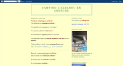 Desktop Screenshot of campingardeche.blogspot.com