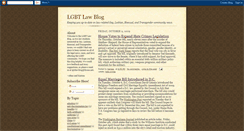 Desktop Screenshot of lgbt-law.blogspot.com