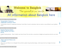 Tablet Screenshot of bangkokcityguide.blogspot.com