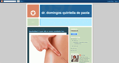 Desktop Screenshot of drdomingosquintelladepaolaprotese.blogspot.com