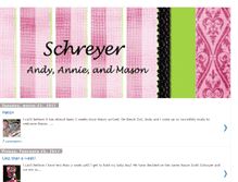Tablet Screenshot of andy-annie.blogspot.com