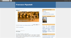 Desktop Screenshot of francescopignatelli.blogspot.com