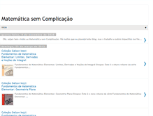 Tablet Screenshot of matematicasemcomplicacao.blogspot.com