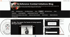 Desktop Screenshot of defensivecombat.blogspot.com