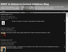 Tablet Screenshot of defensivecombat.blogspot.com