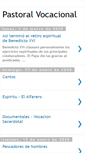 Mobile Screenshot of pastoralvocacionallima.blogspot.com