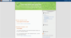 Desktop Screenshot of desiihelp.blogspot.com