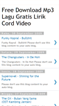 Mobile Screenshot of downloadmp3lagu.blogspot.com