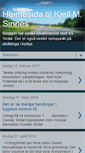 Mobile Screenshot of kjellmsinnes.blogspot.com