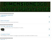 Tablet Screenshot of dimensione360.blogspot.com