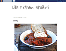 Tablet Screenshot of lillakrakansskafferi.blogspot.com