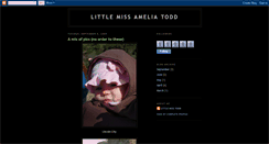 Desktop Screenshot of missameliatodd.blogspot.com