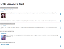 Tablet Screenshot of missameliatodd.blogspot.com