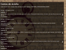 Tablet Screenshot of contosdeaciello.blogspot.com