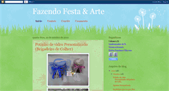 Desktop Screenshot of fazendofestaearte.blogspot.com