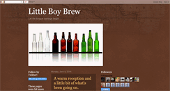 Desktop Screenshot of littleboybrew.blogspot.com