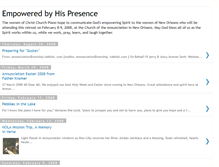 Tablet Screenshot of empoweredbyhispresence.blogspot.com