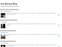 Tablet Screenshot of ana-banana-log.blogspot.com