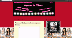 Desktop Screenshot of elespaciodediana-diana.blogspot.com