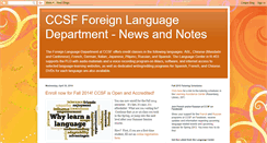 Desktop Screenshot of ccsflanguagecenter.blogspot.com