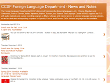 Tablet Screenshot of ccsflanguagecenter.blogspot.com