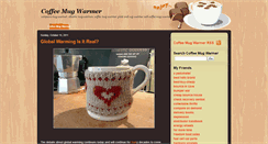 Desktop Screenshot of coffeemugwarmer.blogspot.com