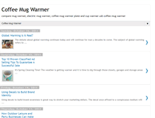 Tablet Screenshot of coffeemugwarmer.blogspot.com