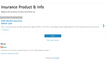 Tablet Screenshot of insuranceinfocw.blogspot.com