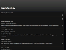 Tablet Screenshot of crazytoyboy.blogspot.com