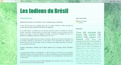 Desktop Screenshot of bresil-indigene.blogspot.com