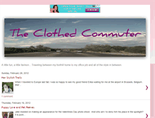 Tablet Screenshot of clothedcommuter.blogspot.com