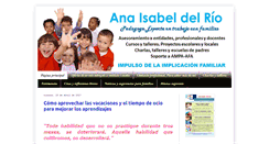 Desktop Screenshot of anaisabeldelrio.blogspot.com