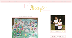 Desktop Screenshot of lilhiccups.blogspot.com