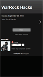 Mobile Screenshot of freewarrockhacks.blogspot.com