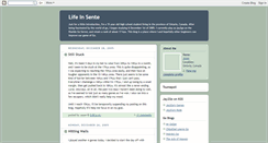 Desktop Screenshot of life-in-sente.blogspot.com