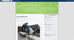 Desktop Screenshot of ahimsayogakulim.blogspot.com