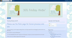 Desktop Screenshot of flfkids.blogspot.com