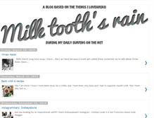 Tablet Screenshot of milktoothrain.blogspot.com