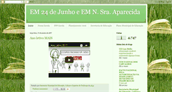 Desktop Screenshot of escola24dejunho.blogspot.com